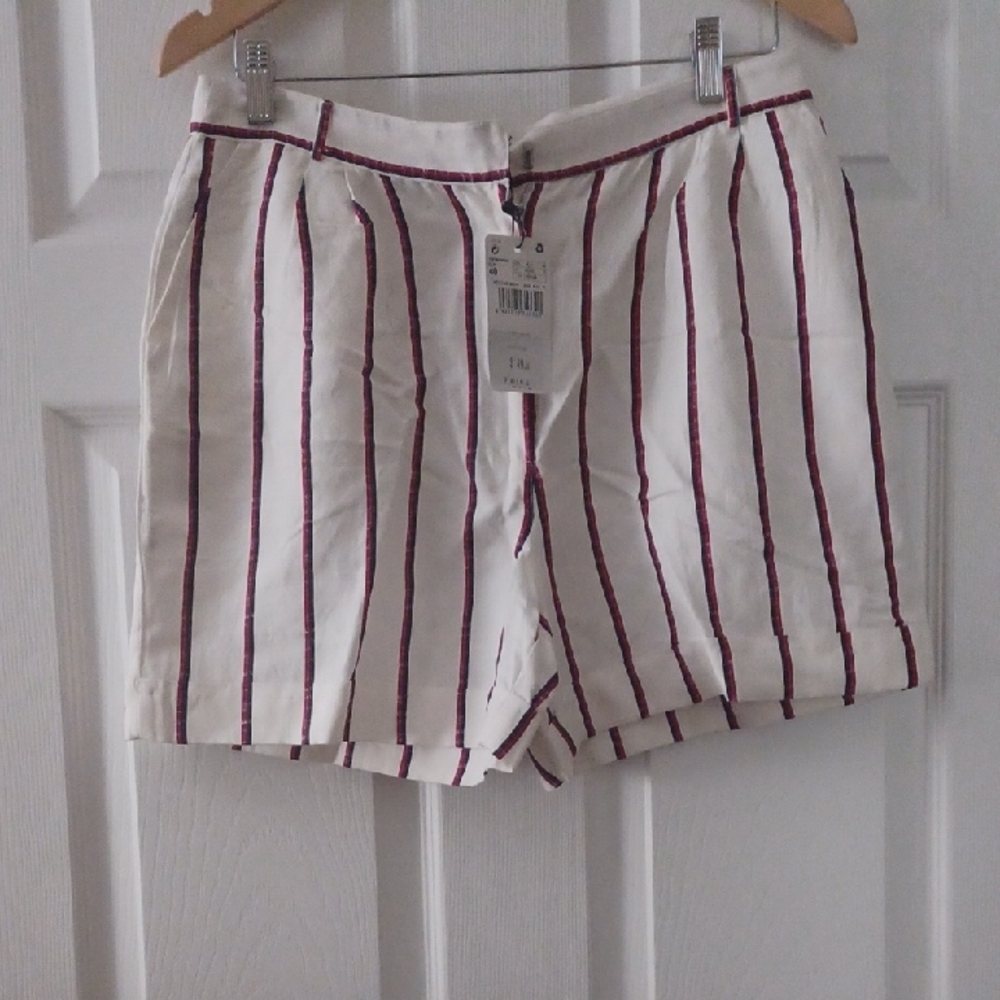 Women's Striped Shorts